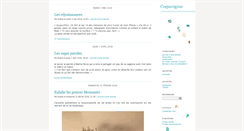 Desktop Screenshot of coquecigrue.fr